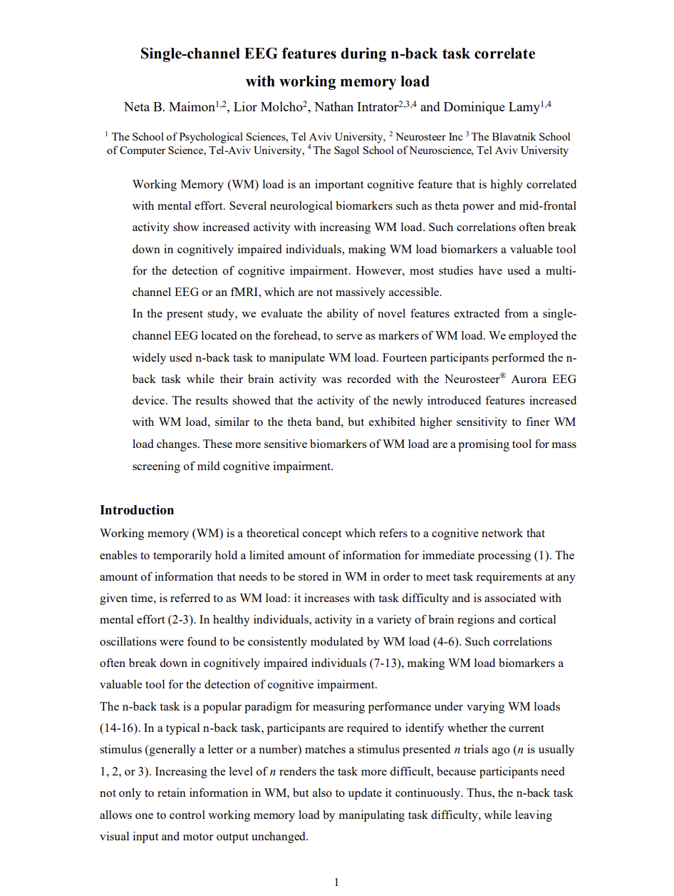 Life Sciences Journal Article